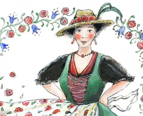 Illustration Festliesl von Susanne Leontine Schmidt